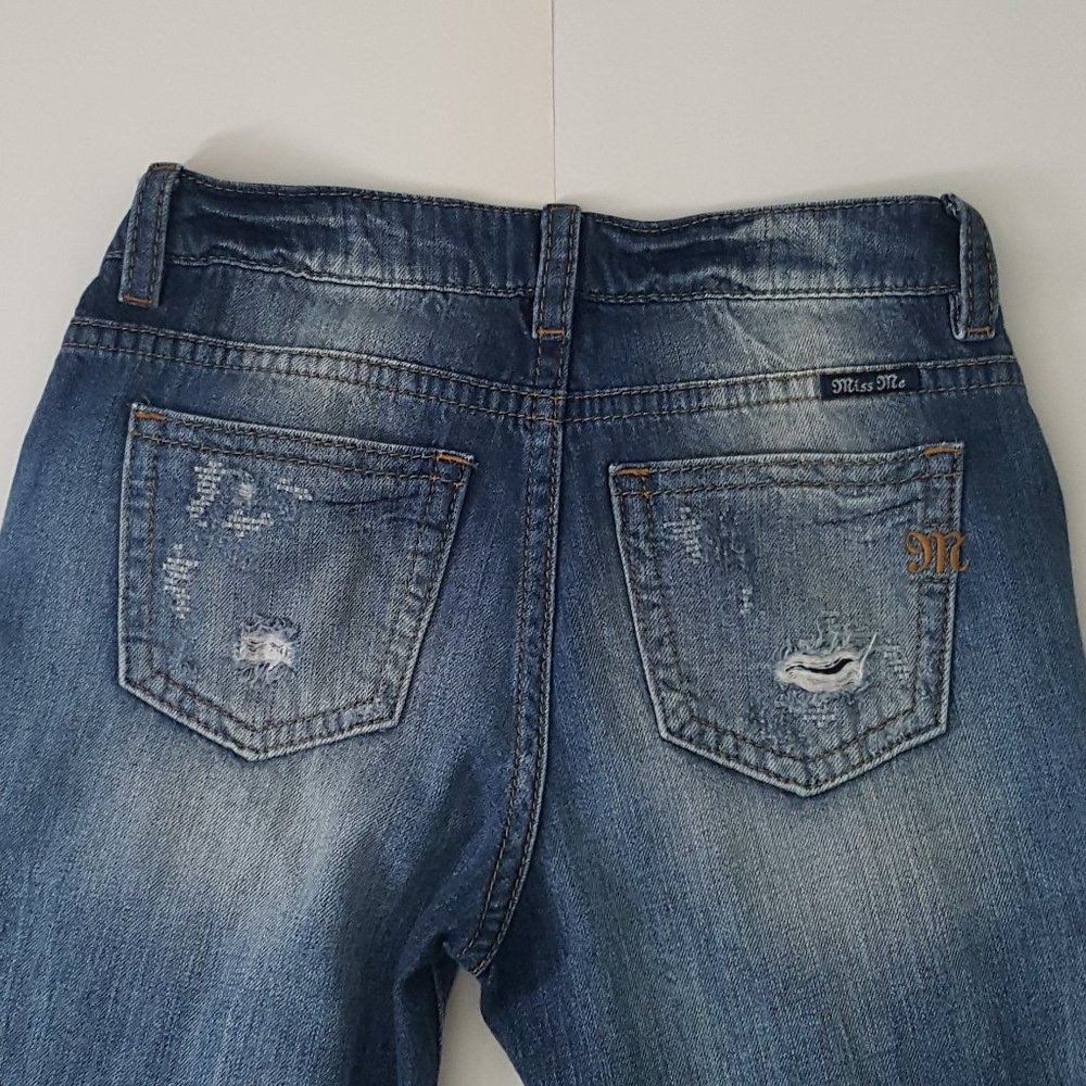 Women's MISS ME Capri Jeans Size  26 Blue - Picture 2 of 11